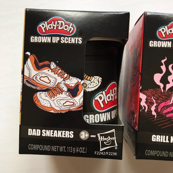 Play Doh Grown Up Scents Lot Of 3 Lawn Dad Sneakers Grill King - Picture 2 of 8